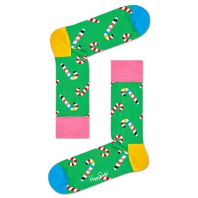 Happy socks 2 stuks Candy Cane Sock * Actie *