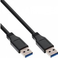 InLine 4043718233991 USB-kabel 5 m USB 3.2 Gen 1 (3.1 Gen 1) USB A Zwart - thumbnail