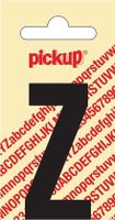 Plakletter Nobel Sticker zwarte letter Z - Pickup