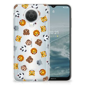 TPU bumper voor Nokia G20 | G10 Dieren Emojis