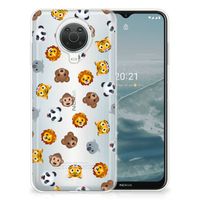 TPU bumper voor Nokia G20 | G10 Dieren Emojis - thumbnail