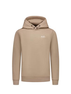 Ballin winter hoodie jongens - taupe - echoes of the urban wild