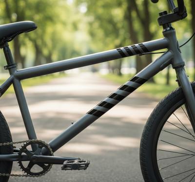 Fiets sticker racing stripes set