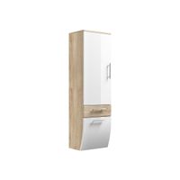 Badkamer kolomkast Milan Eiken