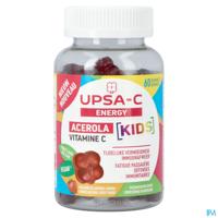 Upsa-C Energy Acerola Kids 60 Gummies