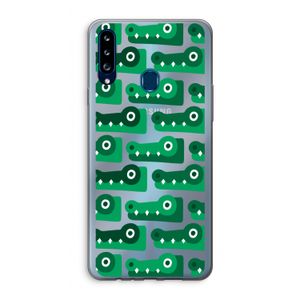 Crocs: Samsung Galaxy A20s Transparant Hoesje