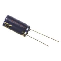 Panasonic EEU-FC1V471 Elektrolytische condensator Radiaal bedraad 5 mm 470 µF 35 V 20 % (Ø) 10 mm 1 stuk(s)