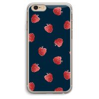Framboosjes: iPhone 6 Plus / 6S Plus Transparant Hoesje