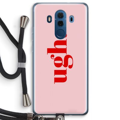Ugh: Huawei Mate 10 Pro Transparant Hoesje met koord