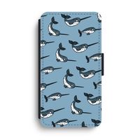 Narwhal: iPhone XS Max Flip Hoesje
