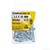 Spaanpl.schr. 3.5x30mm 35st - Deltafix