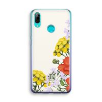 Wilde bloemen: Huawei P Smart (2019) Transparant Hoesje
