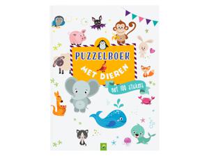 Kinderen sticker- / puzzelboek (Puzzelboek met dieren)