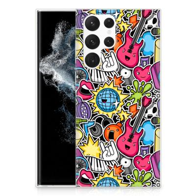 Samsung Galaxy S22 Ultra | Sillicone Back Cover | Punk Rock