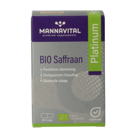 Saffraan platinum 60 Vegetarische capsules