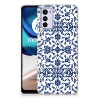 Motorola Moto G42 TPU Case Flower Blue