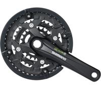 Crankstel 9 speed Alivio FC-T4010 Octalink met 175mm crankarm 44 x 32 x 22T zwart