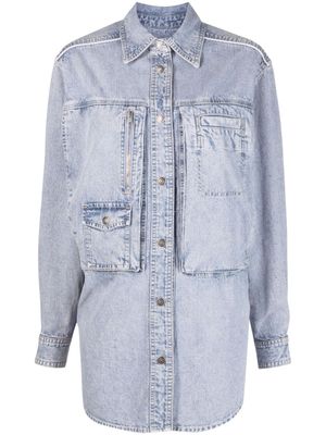 ISABEL MARANT surchemise Pearl en chambray - Bleu