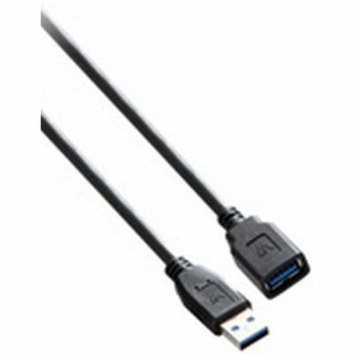 USB-kabel V7 V7E2USB3EXT-1.8M USB A Zwart