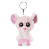 Nici Glubschis Pluchen Sleutelhanger Balerina Muis Yammy, 9cm