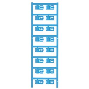 Weidmüller 1025250000 SFC 3/12 MC NE BL Kabelmarkeringdrager Montagemethode: Vastklemmen Markeringsvlak: 5 x 12 mm Blauw Aantal markeringen: 80 80 stuk(s)