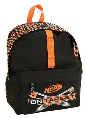 Hasbro rugzak Nerf junior 43 x 32 x 20 cm polyester zwart