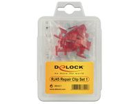 DeLOCK RJ45 Repair Clip Set 1 reserveonderdeel 40 clips - thumbnail