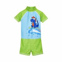 Playshoes zwempak Dino Blauw Groen-98-104
