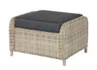 MeSaMi toscane relax hocker kobo grey - thumbnail