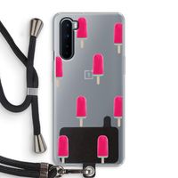 Waterijsje: OnePlus Nord Transparant Hoesje met koord
