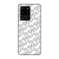 Zwanen: Volledig geprint Samsung Galaxy S20 Ultra Hoesje