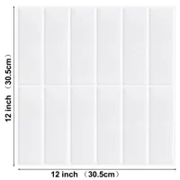 VividTiles Peel & Stick 3D Wandtegels VividTiles Peel & Stick 3D Wandtegels