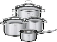 Rosle Pannenset Elegance - Kookpannen + Deksels & Steelpan - 4 Delig