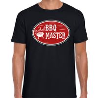 BBQ master cadeau t-shirt zwart voor heren - thumbnail