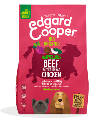 Edgard & Cooper Biologisch Hond Rund & Kip 2.5kg