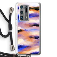 Donkere Wolken: Huawei P40 Pro Plus Transparant Hoesje met koord
