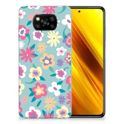 Xiaomi Poco X3 | Poco X3 Pro | TPU Case | Flower Power