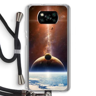 Omicron 2019: Xiaomi Poco X3 NFC Transparant Hoesje met koord