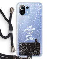 Good stories: Xiaomi Mi 11 Lite Transparant Hoesje met koord