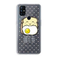 Sleep All Day: OnePlus Nord N10 5G Transparant Hoesje