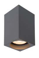 Lucide DELTO - Plafondspot - LED Dim to warm - GU10 - 1x5W 2200K/3000K - Grijs - thumbnail