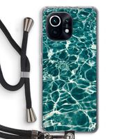 Weerkaatsing water: Xiaomi Mi 11 Transparant Hoesje met koord