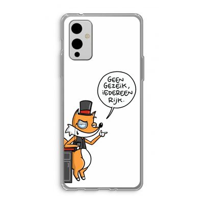 Geen Gezeik: OnePlus 9 Transparant Hoesje