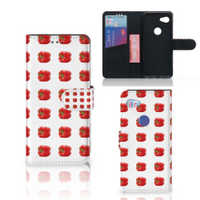 Google Pixel 3A Book Cover Paprika Red - thumbnail