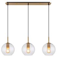 Globo Glazen hanglamp Adara 3-lichts 15462H2