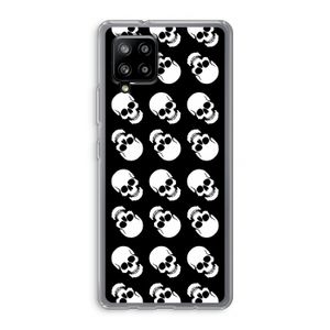Musketon Skulls: Samsung Galaxy A42 5G Transparant Hoesje
