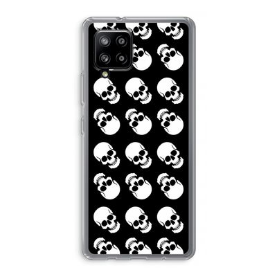 Musketon Skulls: Samsung Galaxy A42 5G Transparant Hoesje