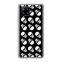 Musketon Skulls: Samsung Galaxy A42 5G Transparant Hoesje