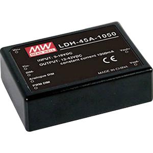 Mean Well LDH-45A-350 DC/DC-converter, print 30.1 W Aantal uitgangen: 1 x Inhoud 1 stuk(s)