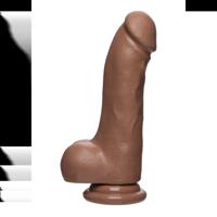 Doc Johnson Master D - Realistic FIRMSKYN Dildo met Ballen - 7 / 18 cm - thumbnail